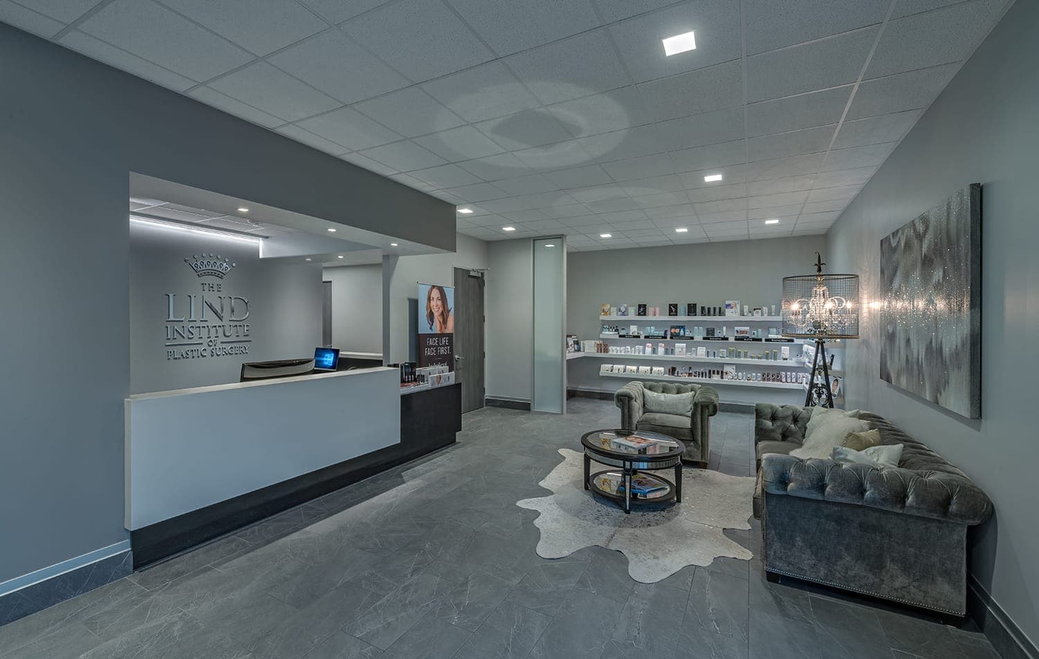 Lind Plastic Surgery & Med Spa Facility Lobby