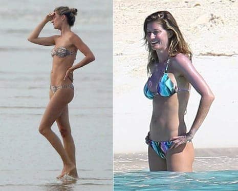 Gisele on beach