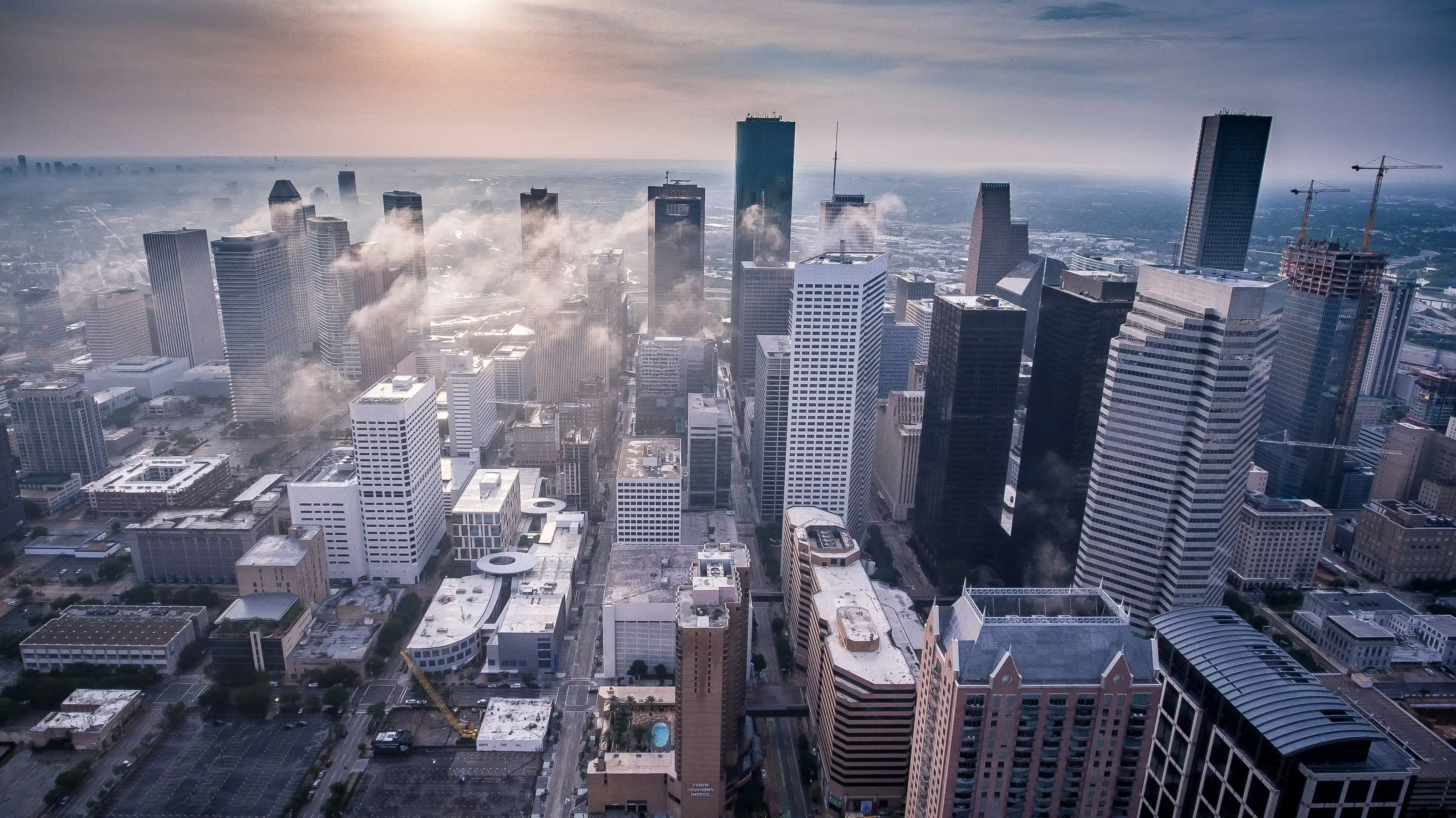 Houston Skyline In Daytime